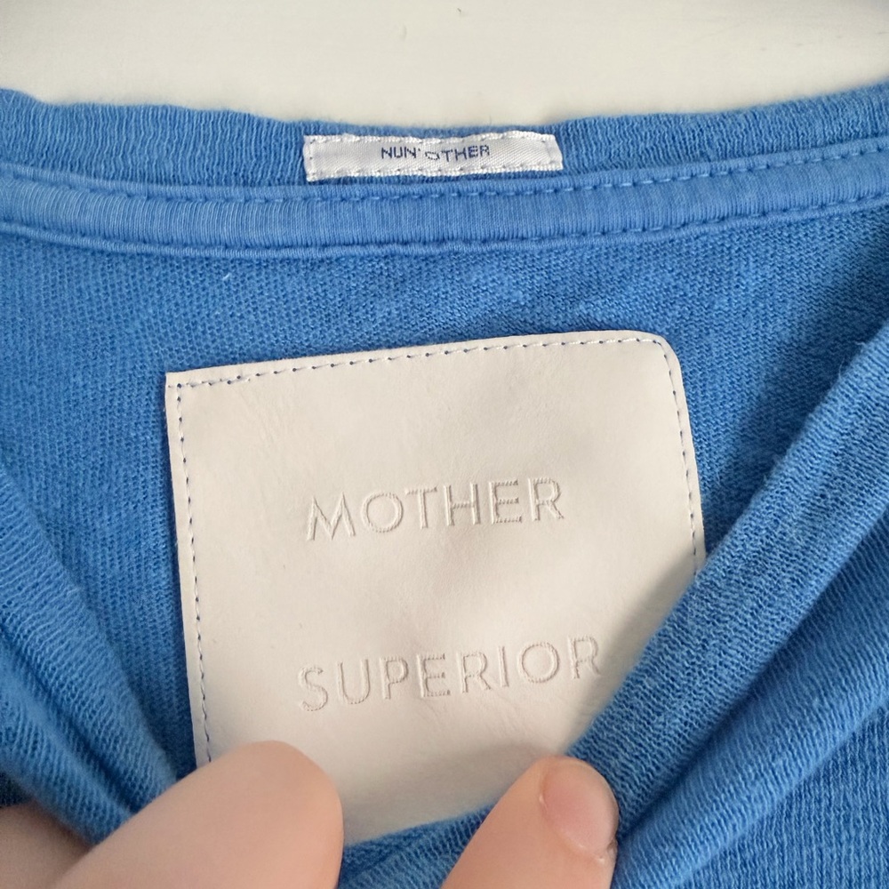 MOTHER Blue 'Take a Hike' Tee - Picture 2 of 3